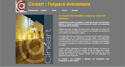 Desktop Screenshot of lecineart.com