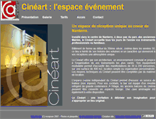 Tablet Screenshot of lecineart.com